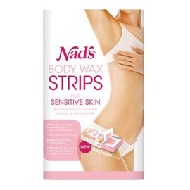 Nad's Hair Removal Body Wax for Sensitive Skin 28 strips