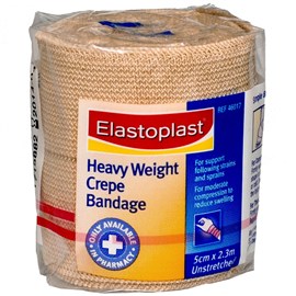 Elastoplast Heavy Weight Crepe Bandage Tan 5cmx2.3m