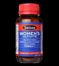 Swisse Women's Ultivite 60 Capsules Formula 1