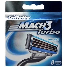 Gillette M3 Turbo 8 Cartridges