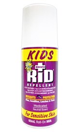 RID Roll On Kids Low Irritant Repellent 60mL