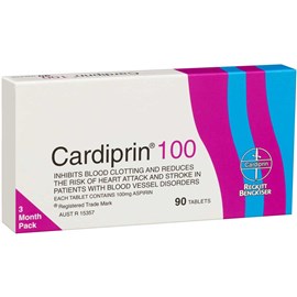Cardiprin 100mg 90 Tablets