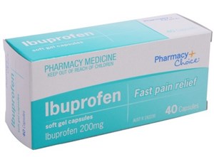 Pharmacy Choice Ibuprofen 40 Soft Gel Capsules