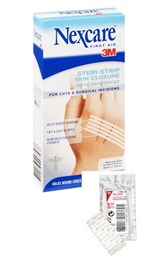 Nexcare Steri Strips 3mmx75mm 1Pack