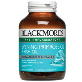 Blackmores Evening Primrose Oil + Fish Oil 100 Capsules