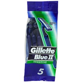 Gillette Blue II Sensitive 5 Packs