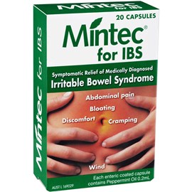 Mintec For Irritable Bowel Syndrome 20 Capsules