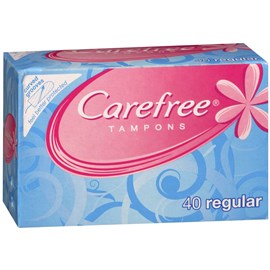 Carefree Regular 40 Tampons