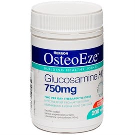Herron Osteoeze Glucosamine Hcl 750mg 200 Tablets