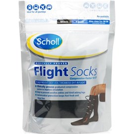 Scholl Flight Socks Unisex 3 - 6