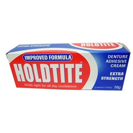 Holdtite Denture Adhesive Cream 58g