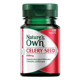 Nature's Own Celery Seed 250mg 100 Tablets
