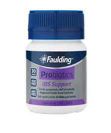 Faulding Probiotics IBS Support 30 Capsules