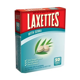 Laxettes With Senna 50 Tablets