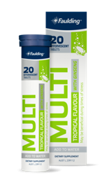 Faulding Effervescent Multi Tropical 20 Tablets