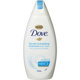 Dove Gentle Exfoliating Nourishing Body Wash 375mL