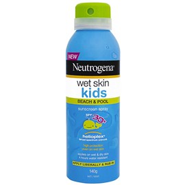 Neutrogena Spf30+ Wet Skin Sunblock Spray Kids 140g