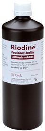 Riodine Antiseptic Solution 500ml