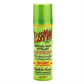 Bushman Plus Repellent with Sunscreen Aerosol 50g