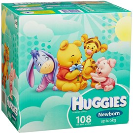 Huggies Newborn 108 Pack