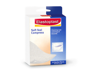 Elastoplast Soft Feel Compress 8.5cmx5cm