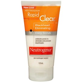 Neutrogena Rapid Clear Blackhead Scrub 125mL
