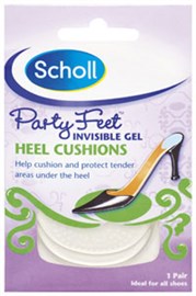 Scholl Party Feet Invisible Gel Heel Cushion