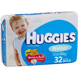 Huggies Walker Boy 32 Pack