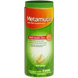 Metamucil Regular Natural Granular 72 Doses 504g