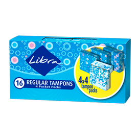 Libra Tampons Regular Pocket 16 Pack