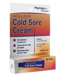 Pharmacy Choice Cold Sore Cream 5g Tube