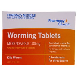 Pharmacy Choice Worming 6 Tablets