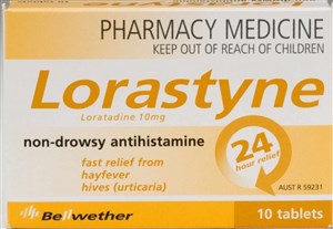 Lorastyne 10mg Tablets 10