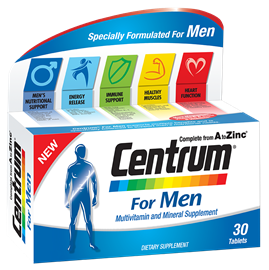 Centrum Mens 30 Tablets