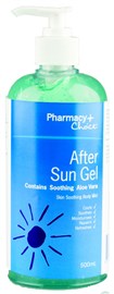 Pharmacy Choice After Sun Soothing Gel Pump 500ml