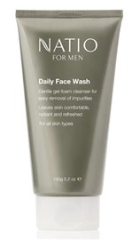 Natio for Men Daily Face Wash 150g