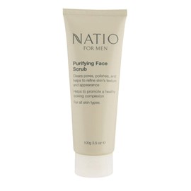 Natio for Men Purifying Face Scrub 100g