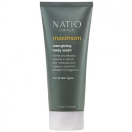Natio Maximum Energising Body wash 210mL