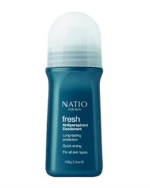 Natio Mens Fresh Roll-On Deodorant 100g