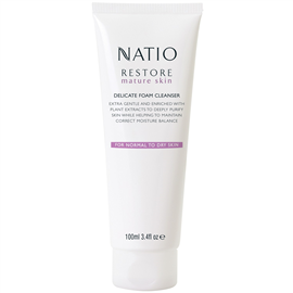 Natio Restore Delicate Foam Cleanser 100mL