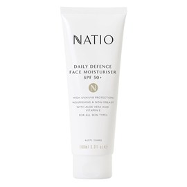 Natio Daily Defence Face Moisturiser SPF 50+ 100mL
