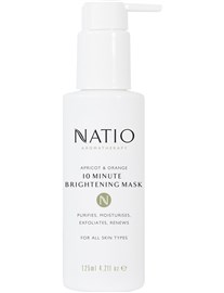 Natio Apricot & Orange 10 Minute Brightening Mask 125mL