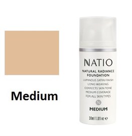 Natio Natural Radiance Foundation - Medium