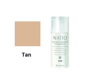 Natio Natural Radiance Foundation - Tan