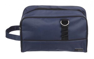 Designer Brand Mens Toiletry Bag Navy