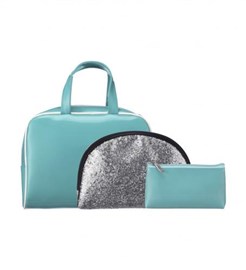 Designer Brand Cosmetic Bag Teal Set