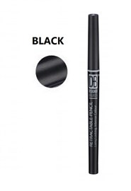 Designer Brand Retractable Pencil Black