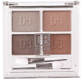 Designer Brand Quad Eye Shadow Brilliant Brown