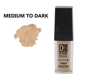 Designer Brand Peptide Plus Firming Foundation Medium to Dark