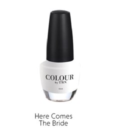 Colour By TBN Nails Here Comes The Bride